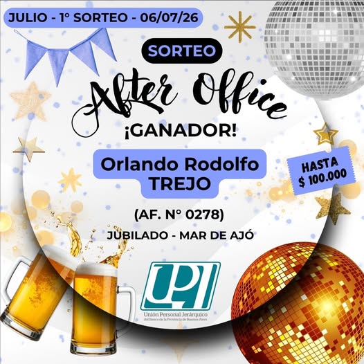 sorteo after office 1