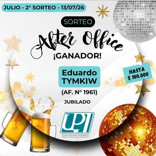 sorteo after office 2